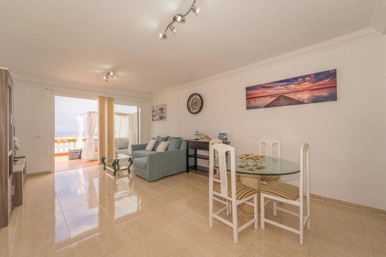 Ferienwohnung Luxury Penthouse 105M2,Bali Bed,Heated Pool,Sunset Costa Adeje  Exterior foto