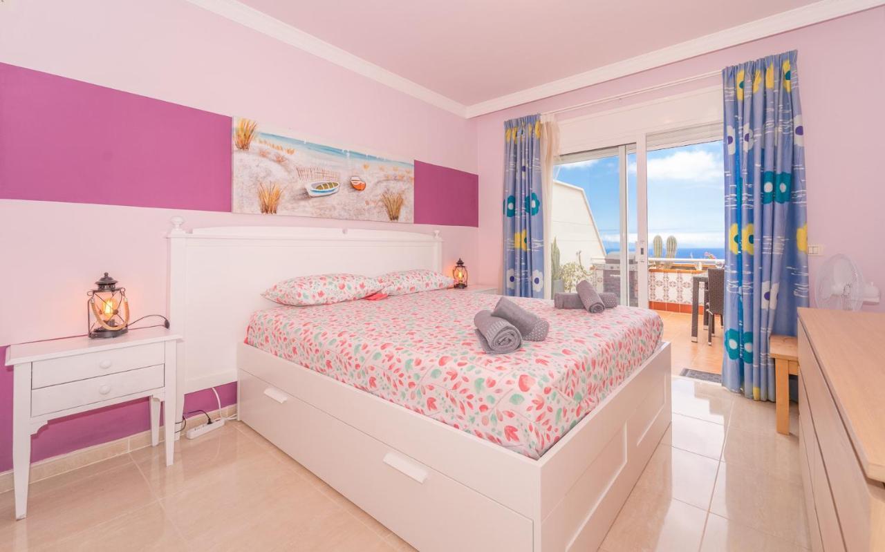 Ferienwohnung Luxury Penthouse 105M2,Bali Bed,Heated Pool,Sunset Costa Adeje  Exterior foto