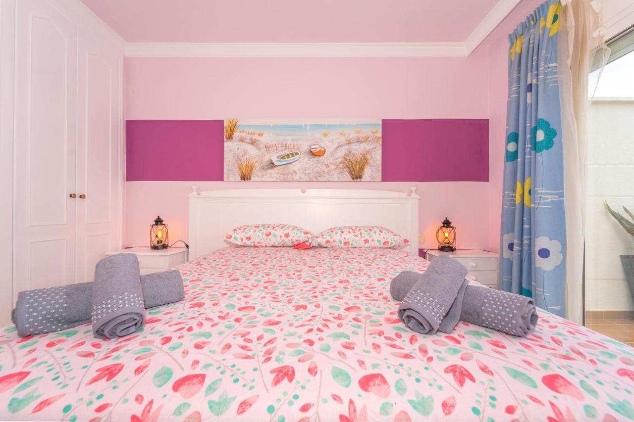 Ferienwohnung Luxury Penthouse 105M2,Bali Bed,Heated Pool,Sunset Costa Adeje  Exterior foto